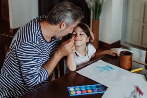 Papá con su hija