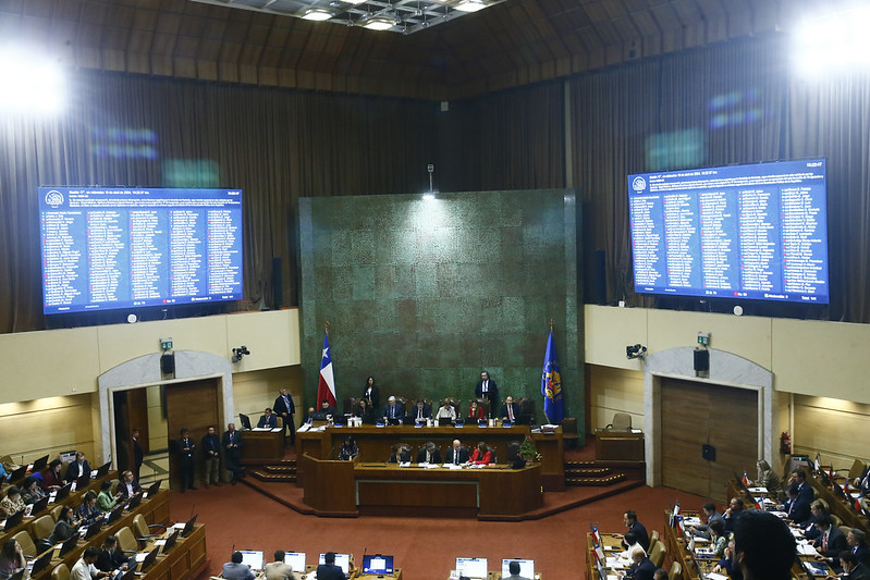 Sala en discusión de proyecto de cumplimiento tributario