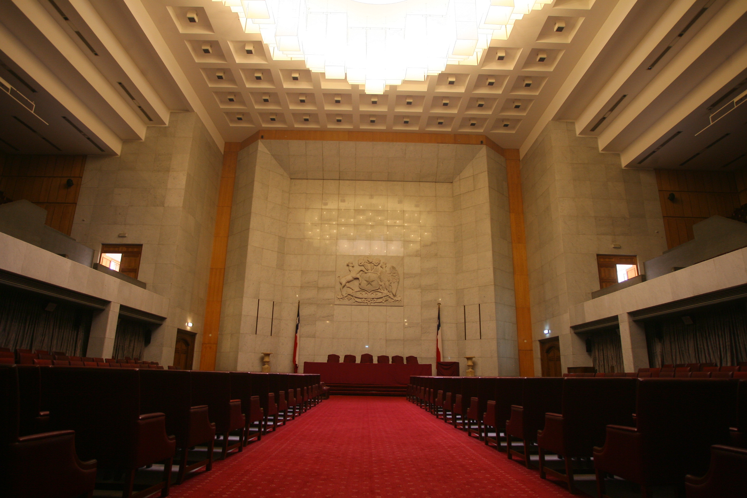 Salón de Honor se prepara para la cuenta presidencial