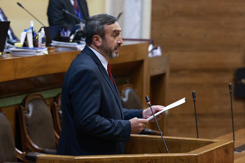 Dip. Francisco Pulgar rinde el informe del proyecto sobre funerales de bomberos